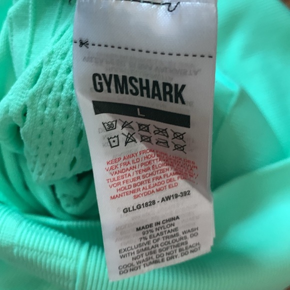 Gymshark mint  Seamless Legging with Cut Outs Perforated in size L - Picture 11 of 11